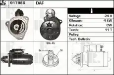 Стартер EDR 917980