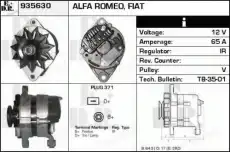 генератор Fiat 935630 EDR