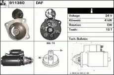 Стартер EDR 911380