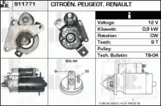 Стартер EDR 911771