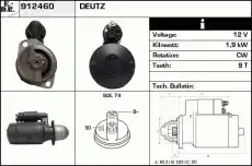 Стартер EDR 912460