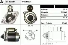 Стартер EDR 913259
