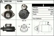 Стартер EDR 995108