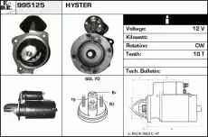 Стартер EDR 995125