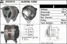 генератор Ford 933013 EDR