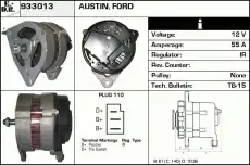 генератор Ford 933013 EDR