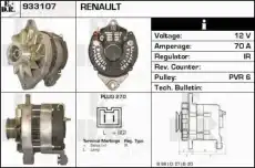 генератор Opel 933107 EDR