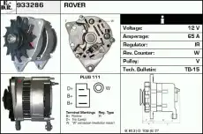 генератор Ford 933286 EDR