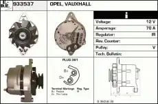 генератор Opel 933537 EDR