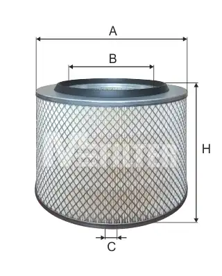 Фильтр воздушный MFILTER A348