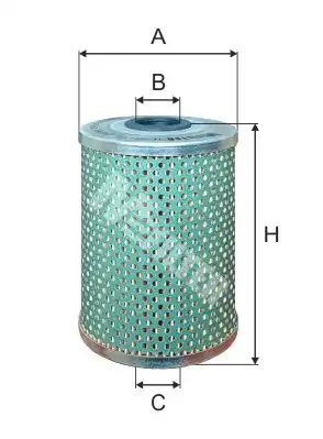 Фильтр масляный MFILTER TE321