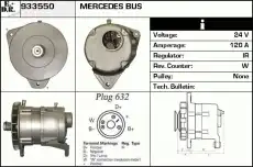 генератор MB 933550 EDR