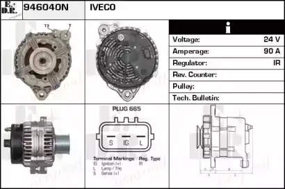 генератор IVEC 946040N EDR