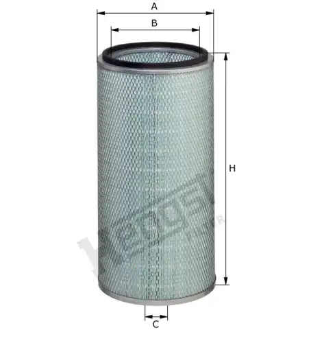 Фильтр воздушный HENGST E1651LS