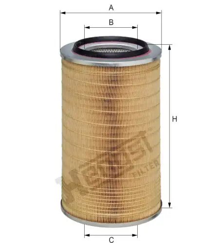 Фильтр воздушный HENGST E1866L