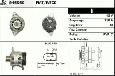 генератор IVEC 946060 EDR