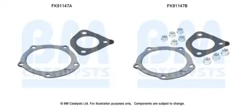 Монтажный комплект, катализатор FK91147 BM