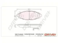 Комплект тормозных колодок, дисковый тормоз DP1010.10.0104 DR!VE+