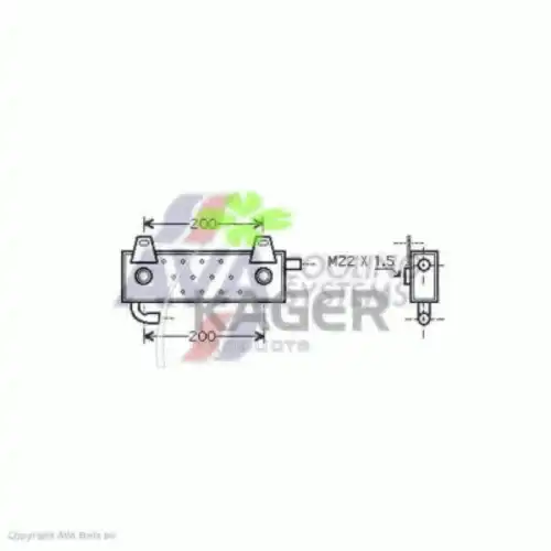 Масляный радиатор KAGER 31-3761