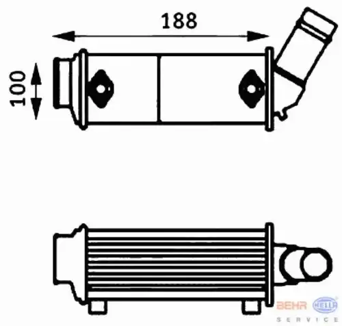 Масляный радиатор HELLA 8MO 376 725-191
