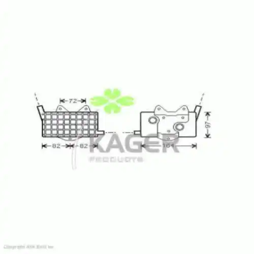 Масляный радиатор KAGER 31-3822