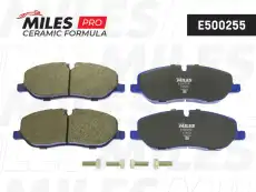 Тормозные колодки дисковые передняя ось MILES E500255