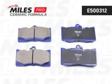 Тормозные колодки дисковые передняя ось MILES E500312