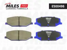 Тормозные колодки дисковые передняя ось MILES E500496