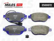 Тормозные колодки дисковые передняя ось MILES E500072