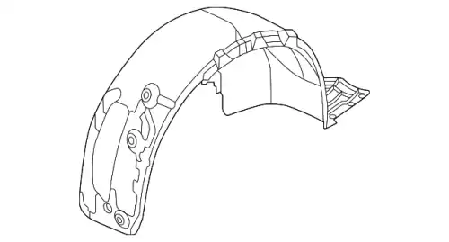 Подкрылок VAG 4M8810172K