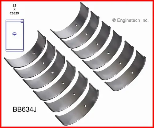 Connecting Rod Bearing BB634J ENGINETECH