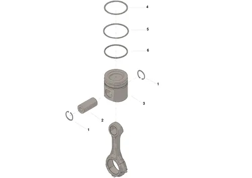 Piston Assembly 4309253 CUMMINS