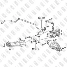 Рычаг подвески FIXAR FG1013