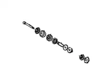 LINK,RR STAB SHF(INCLS 5-11) 25940977 BUICK