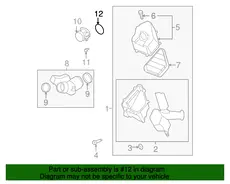SEAL,MASS AIRFLOW SEN(O RING) 25819288 BUICK
