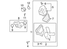 SEAL,MASS AIRFLOW SEN(O RING) 25819288 BUICK