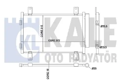 Condenser 345350 KALE
