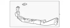 КРОНШТЕЙН КРЕПЛЕНИЯ БАМПЕРА НИЖН LH DFR550160D MAZDA