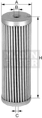 Фильтр масляный MANN-FILTER C6102