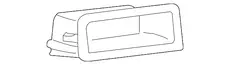 COMPARTMENT,I/P CSTR UPR(EBONY) 15711456 CHEVROLET