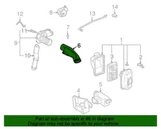 DUCT,A/CL OTLT(INCLS 13) 25160024 CHEVROLET