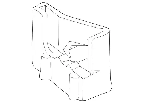 BAFFLE,INT AIR 10237720 CHEVROLET