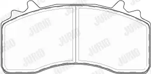Тормозные колодки дисковые JURID 2922305399