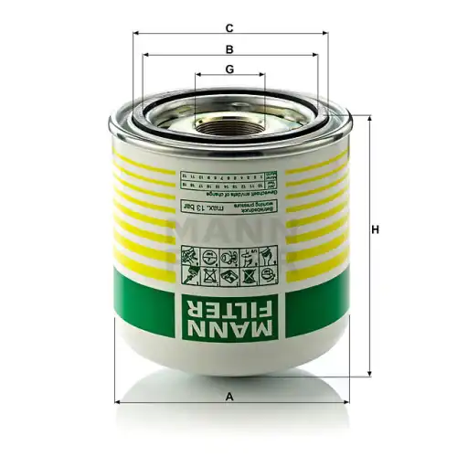 Картридж осушителя UC KLTTB1364X