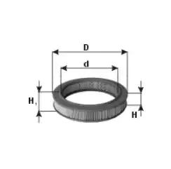 Air filter element WA2090 PZL