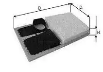 Air filter element WA50272 PZL