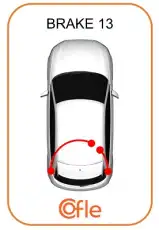 трос ручника п.\ Renault Espace all 86> 92.11.6761 COFLE