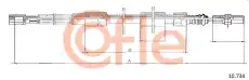 трос ручника л.+п.\ VW LT45/55 all 83> 92.10.734 COFLE