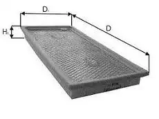 Air filter element WA50438 PZL