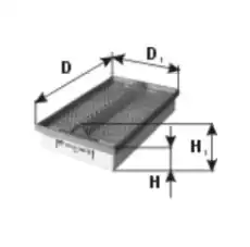 Air filter element WA50470 PZL
